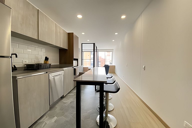 Apartamento una habitación cerca al parque 93