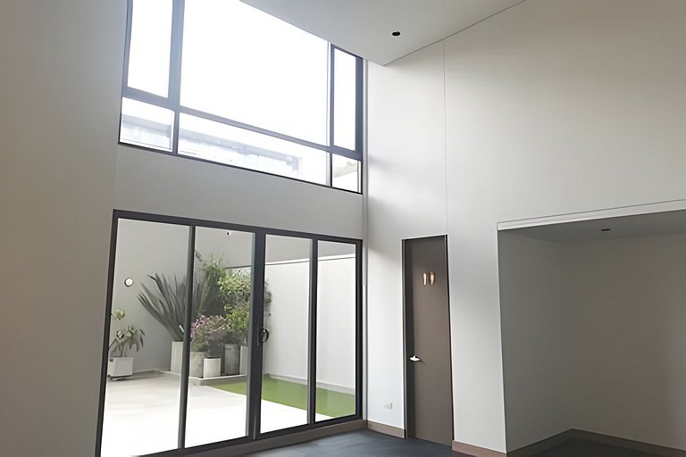 Modern apartment with view