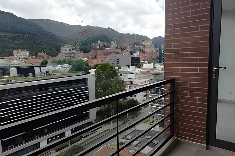 Modern apartment with view