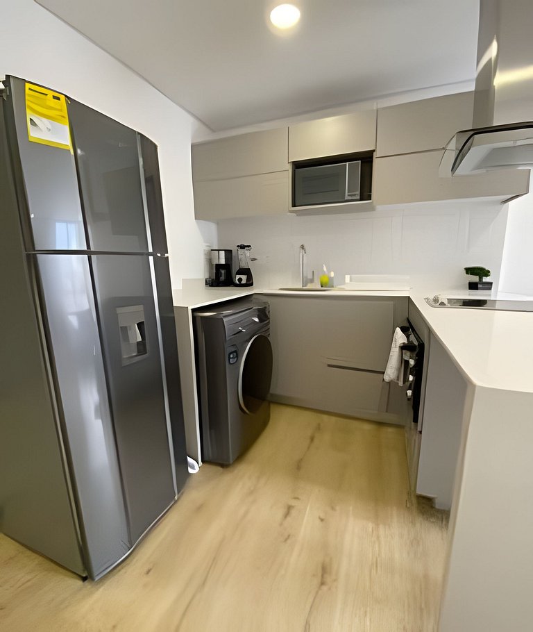 Central and comfortable loft apartment.