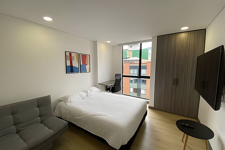 Central y comodo apartamento Loft.