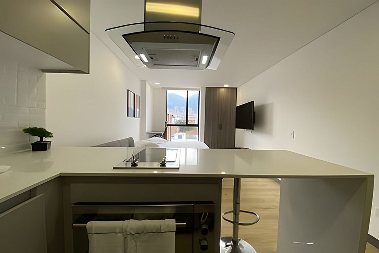 Zentrales und komfortables Loft-Apartment.