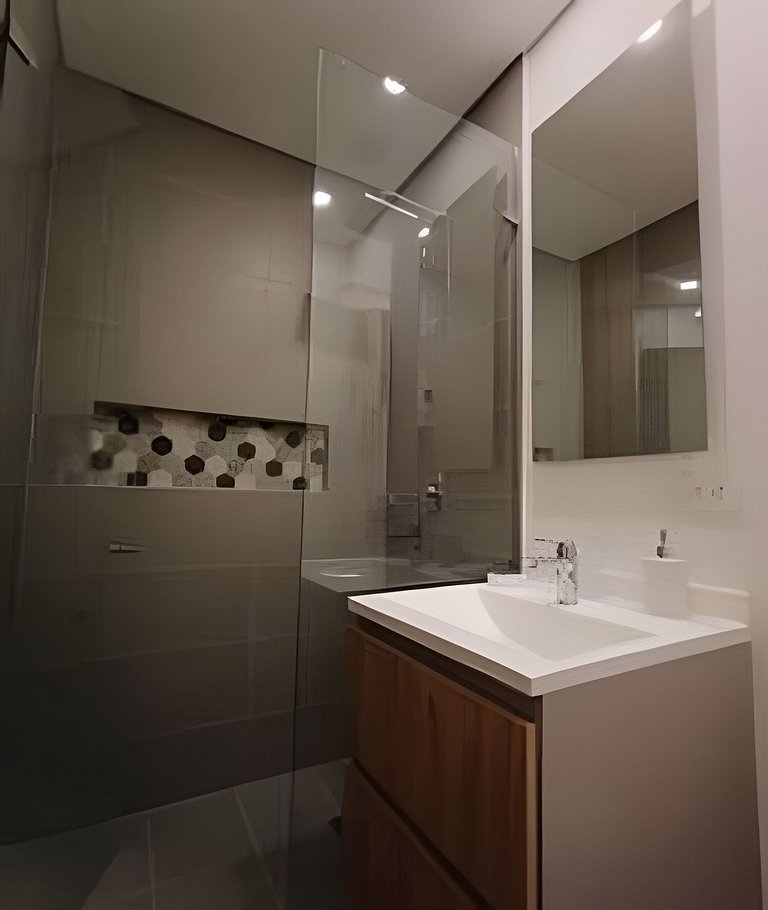 Two rooms with design and comfort