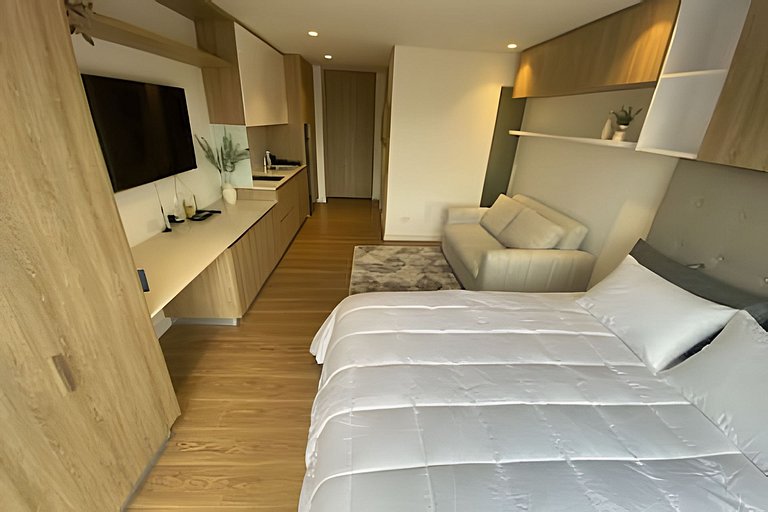 Apartamento en Corferias, moderno y cómodo.