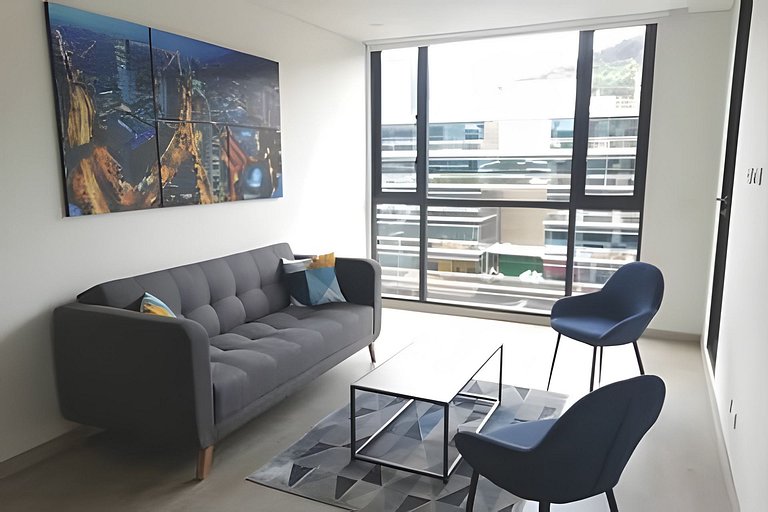 Apartamento amoblado y elegante en la calle 98