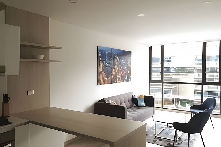 Apartamento amoblado y elegante en la calle 98