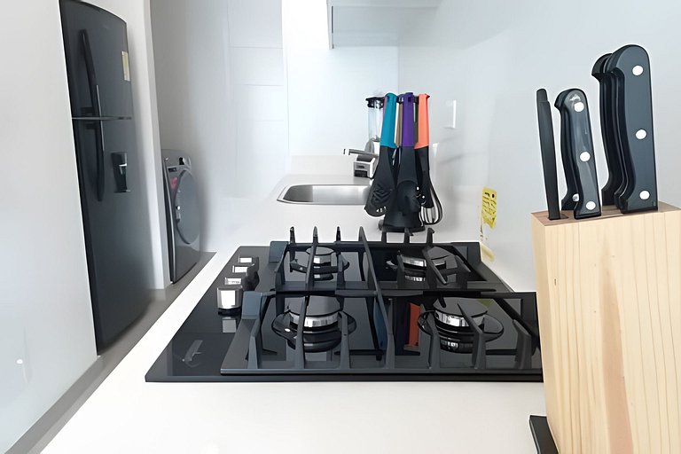 Apartamento amoblado y elegante en la calle 98