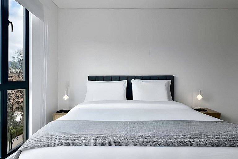 Two rooms apartment close to Virrey park