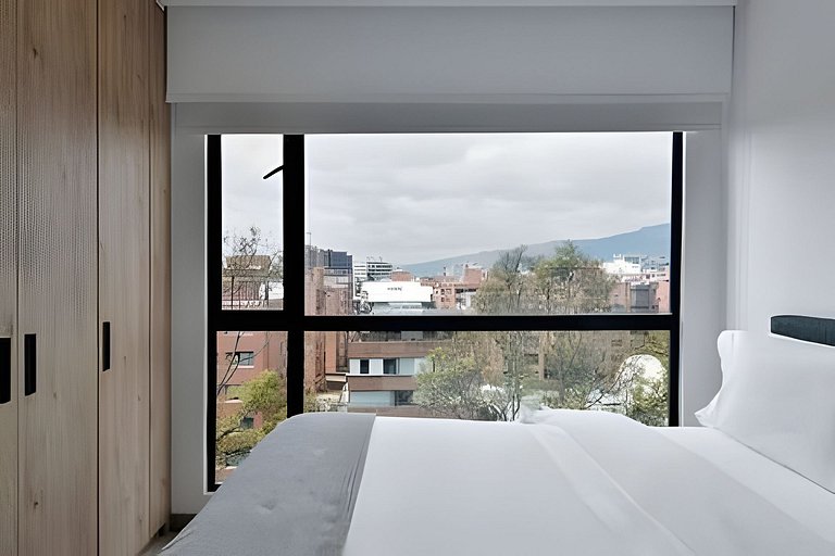 Two rooms apartment close to Virrey park