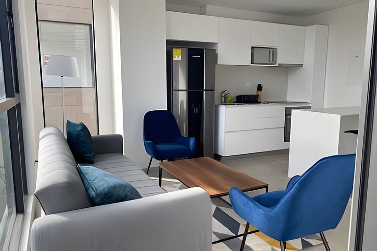 Espectacular y moderno apartamento cerca al Virrey