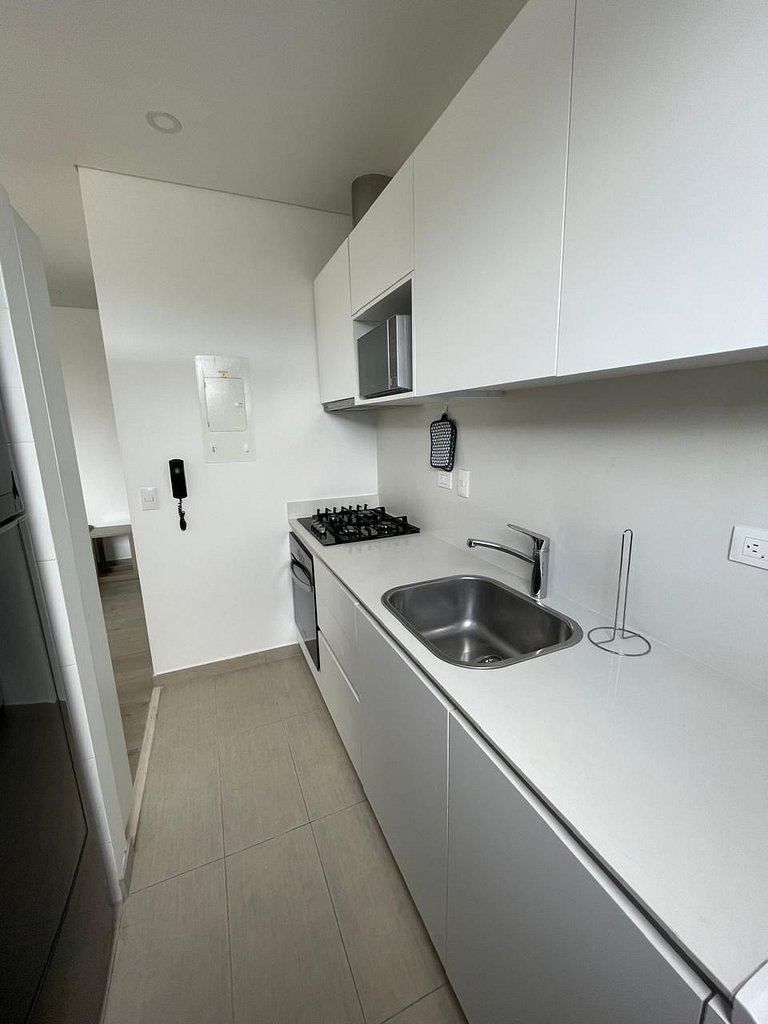 Amplio apartamento. Último piso con la mejor vista