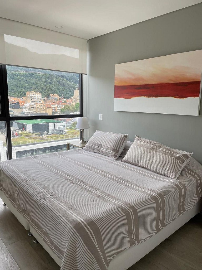 Amplio apartamento. Último piso con la mejor vista