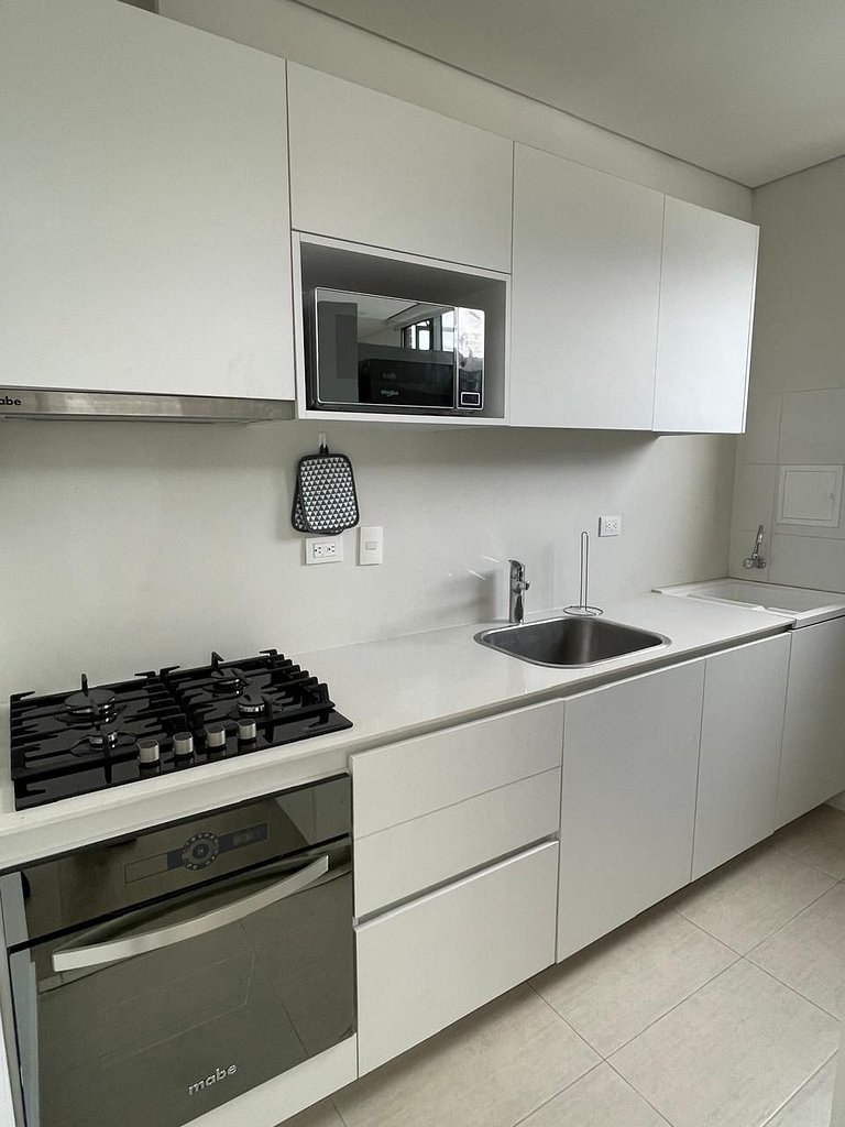 Amplio apartamento. Último piso con la mejor vista