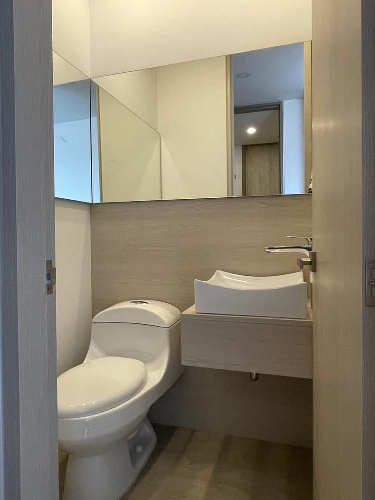 Amplio apartamento. Último piso con la mejor vista