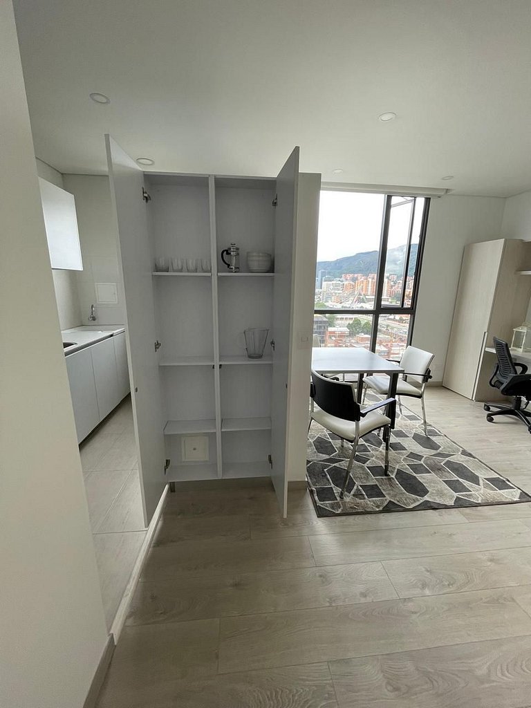 Amplio apartamento. Último piso con la mejor vista