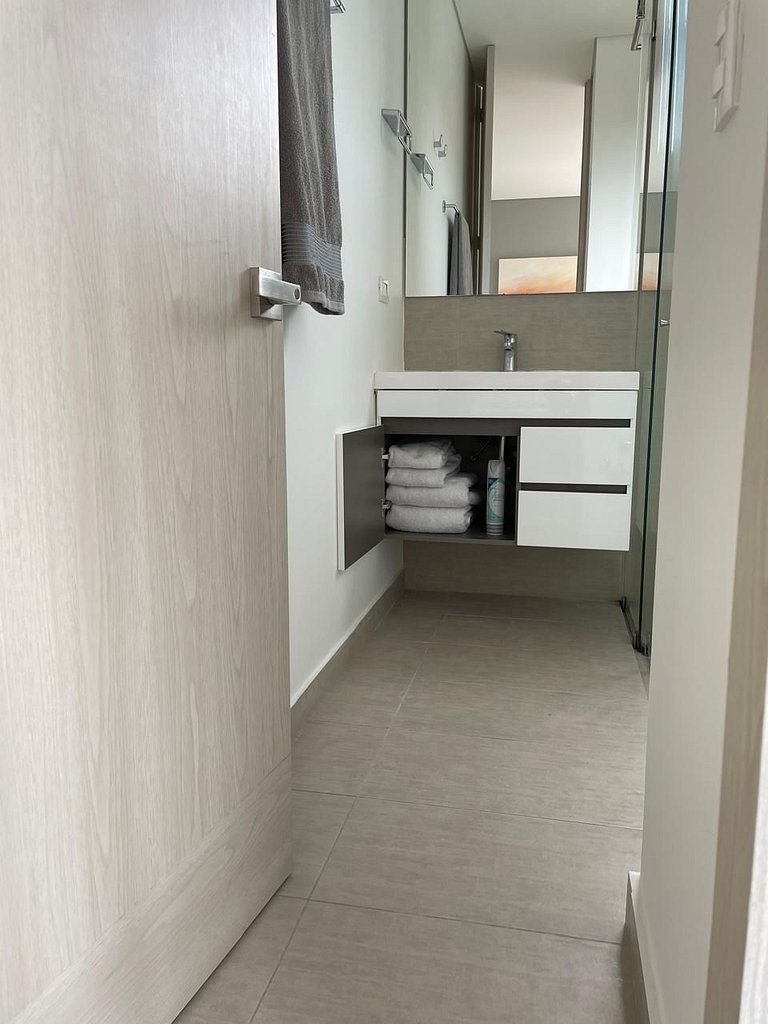 Amplio apartamento. Último piso con la mejor vista