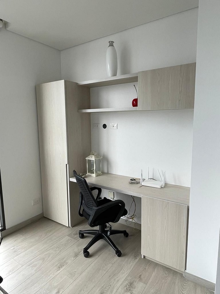 Amplio apartamento. Último piso con la mejor vista