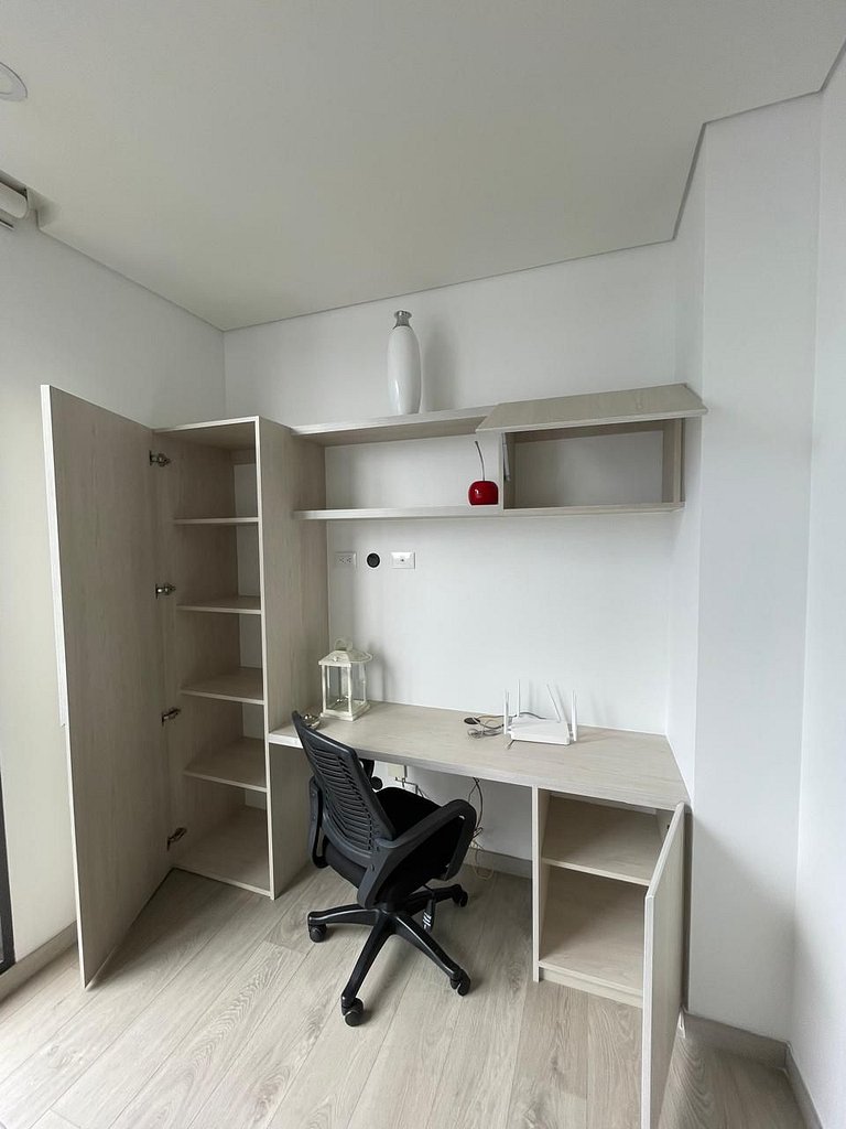 Amplio apartamento. Último piso con la mejor vista