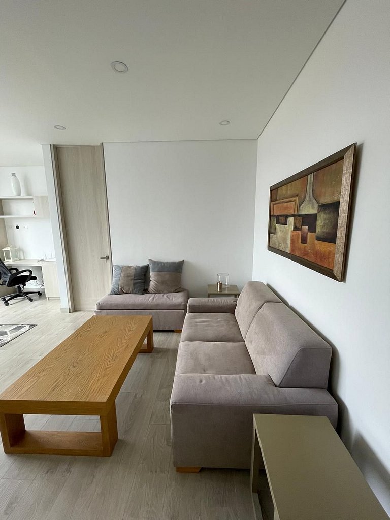 Amplio apartamento. Último piso con la mejor vista