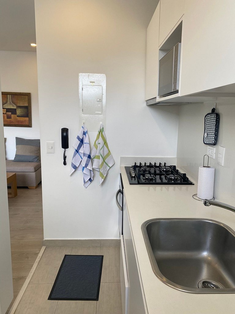 Amplio apartamento. Último piso con la mejor vista