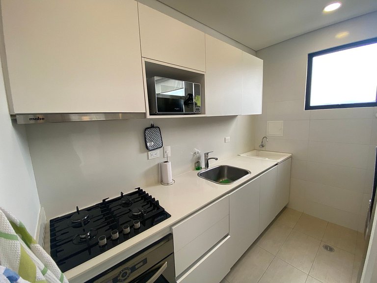Amplio apartamento. Último piso con la mejor vista
