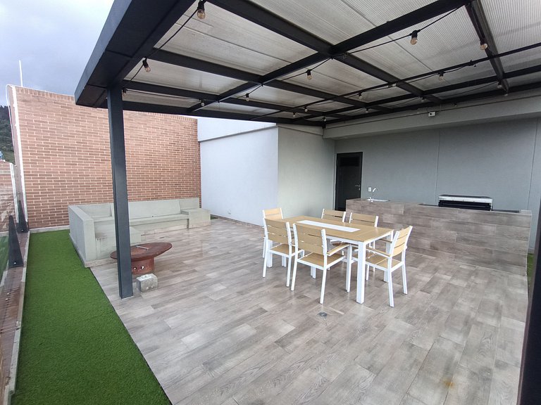 Amplio apartamento. Último piso con la mejor vista