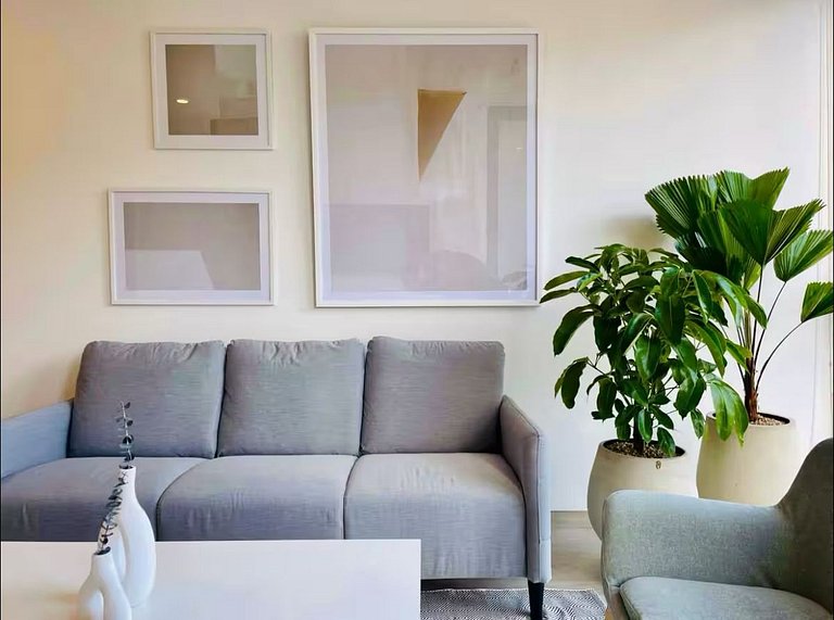 Apartamento comodo con vista a la montaña