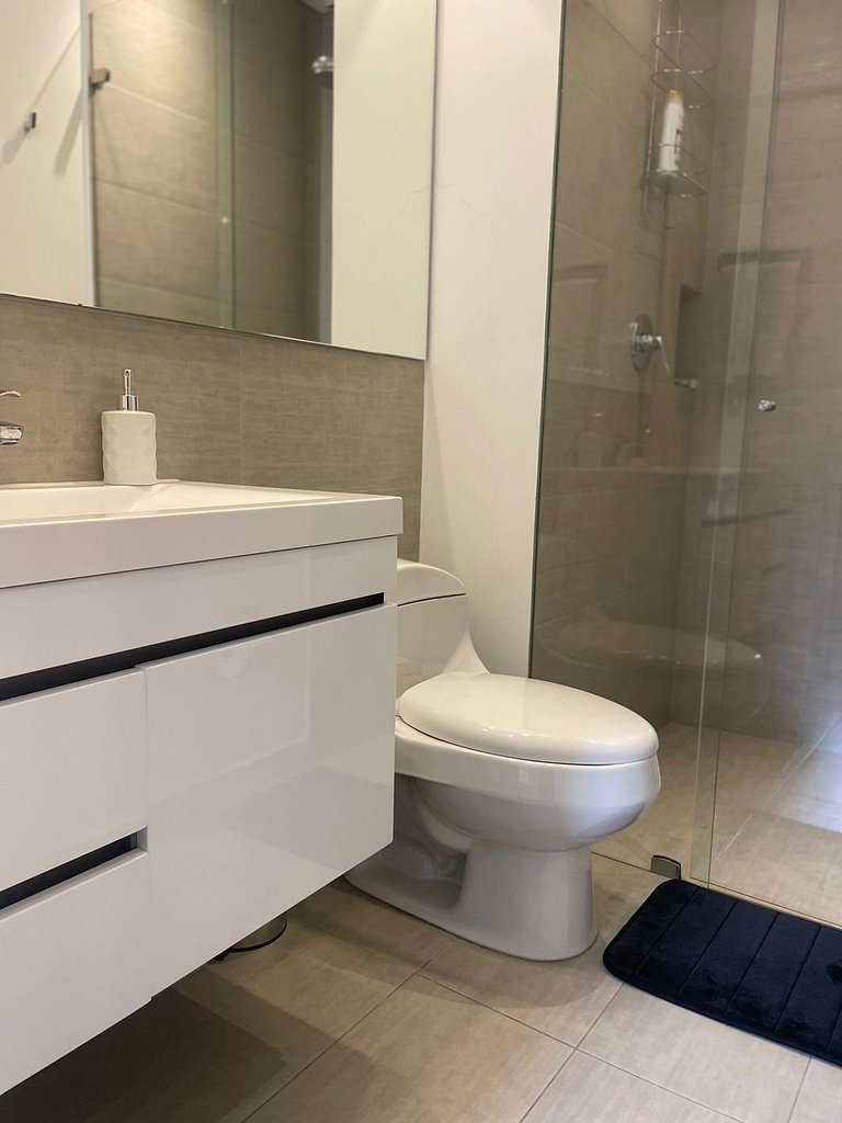 Apartamento comodo con vista a la montaña