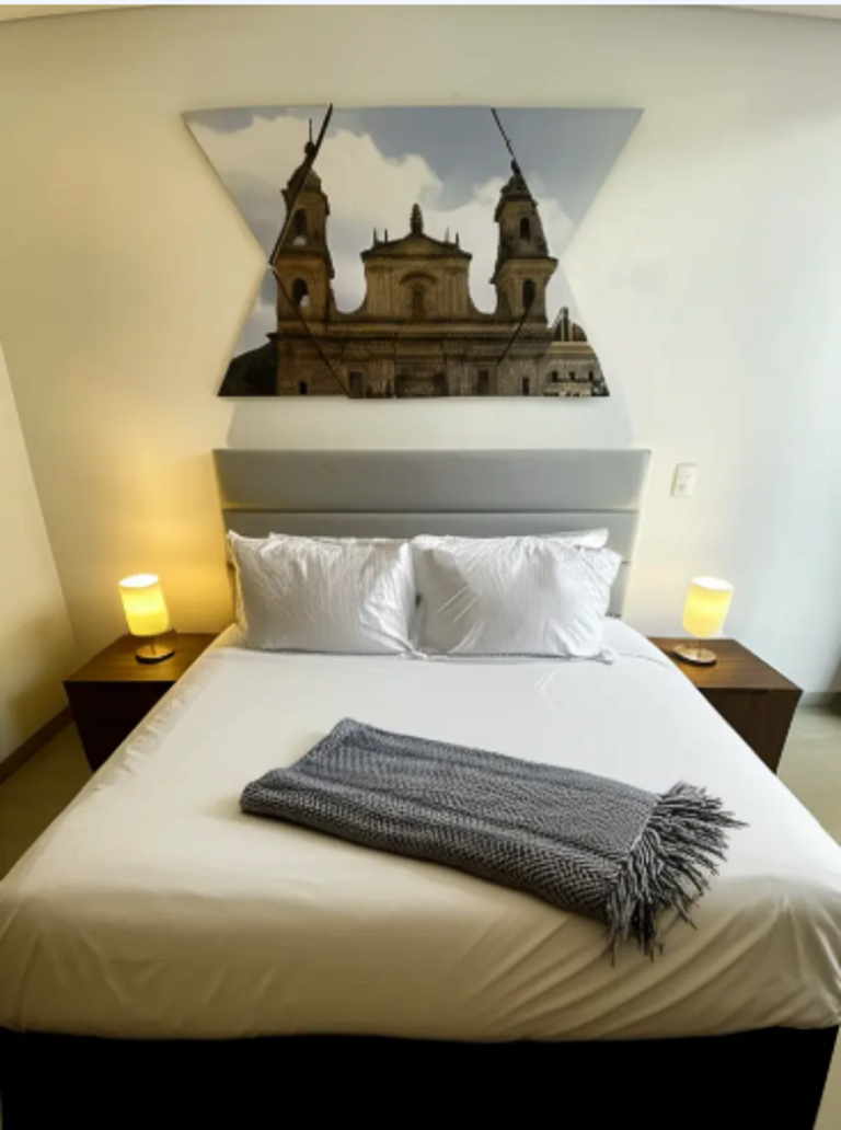 Modern apartment with view