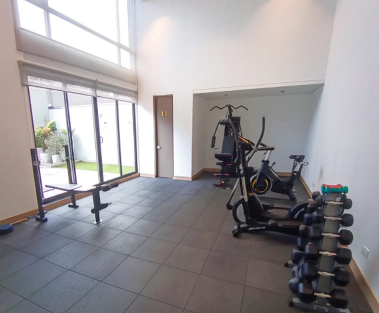 Modern apartment with view