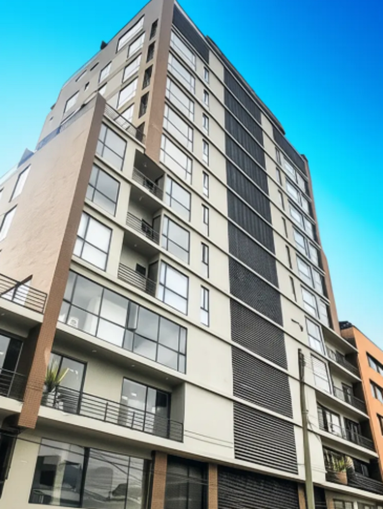 Modern apartment with view