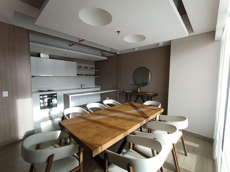 Modern apartment with view