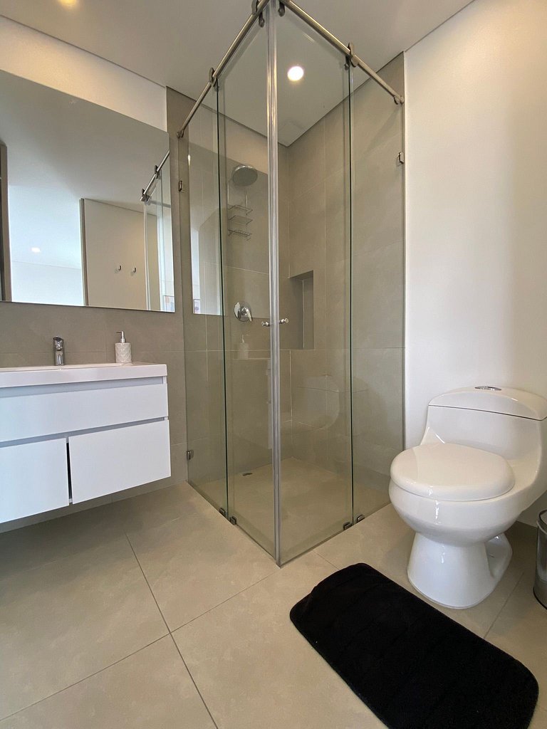 modern, confortable and excelent location