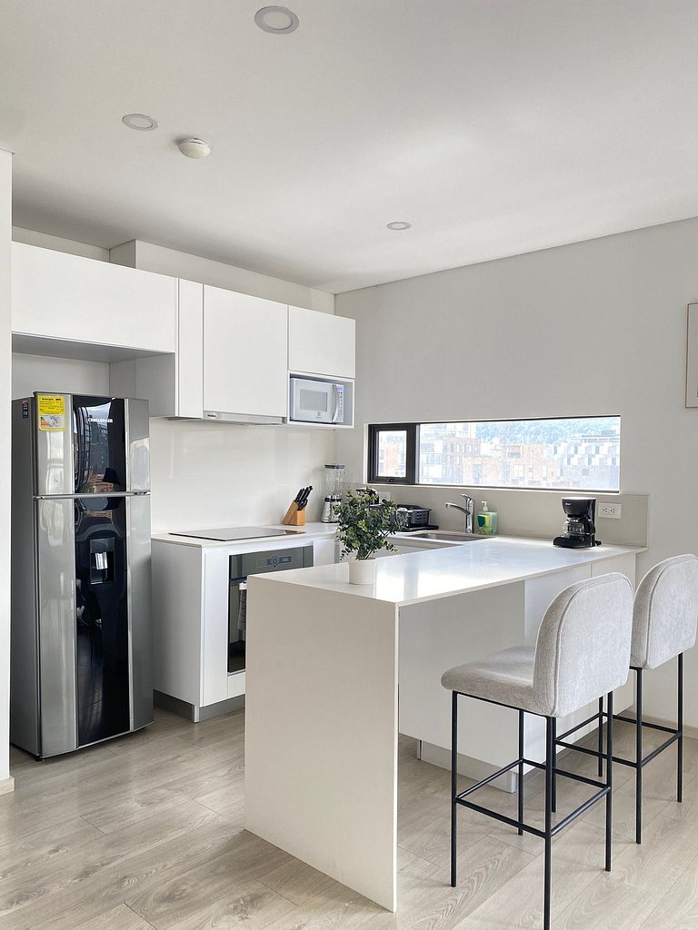 modern, confortable and excelent location