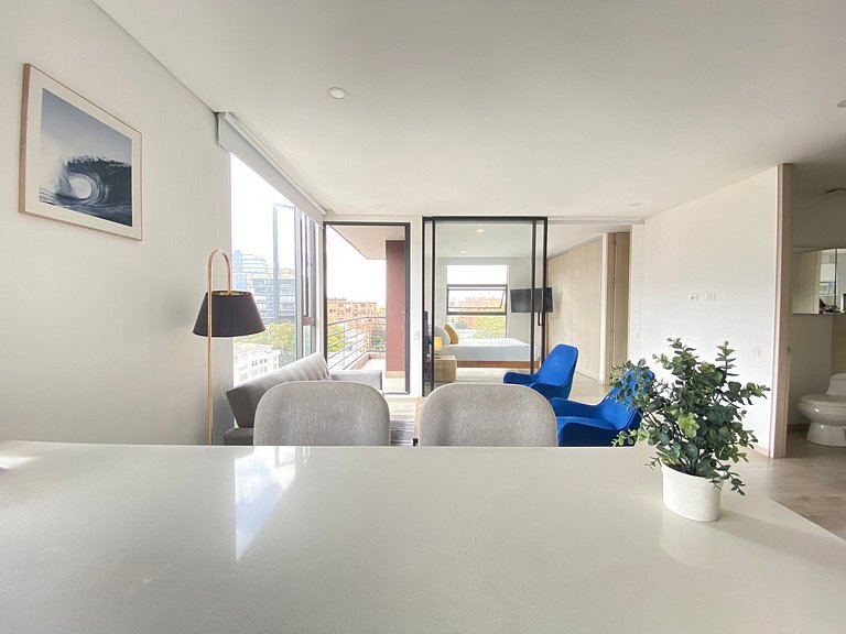 modern, confortable and excelent location