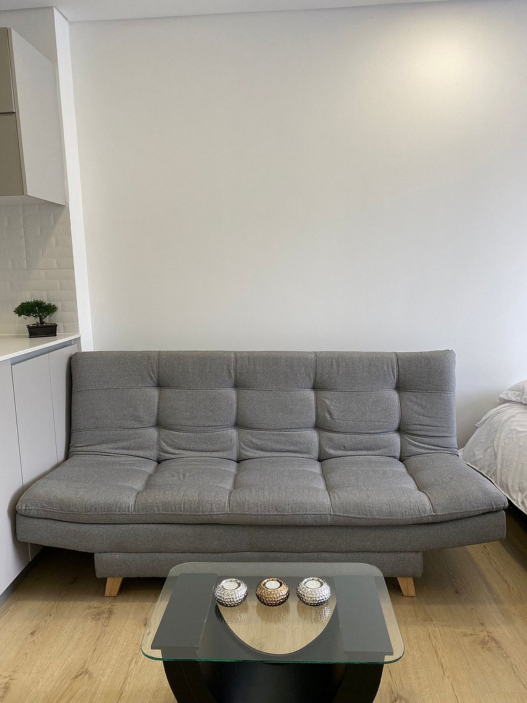 Central and comfortable loft apartment.