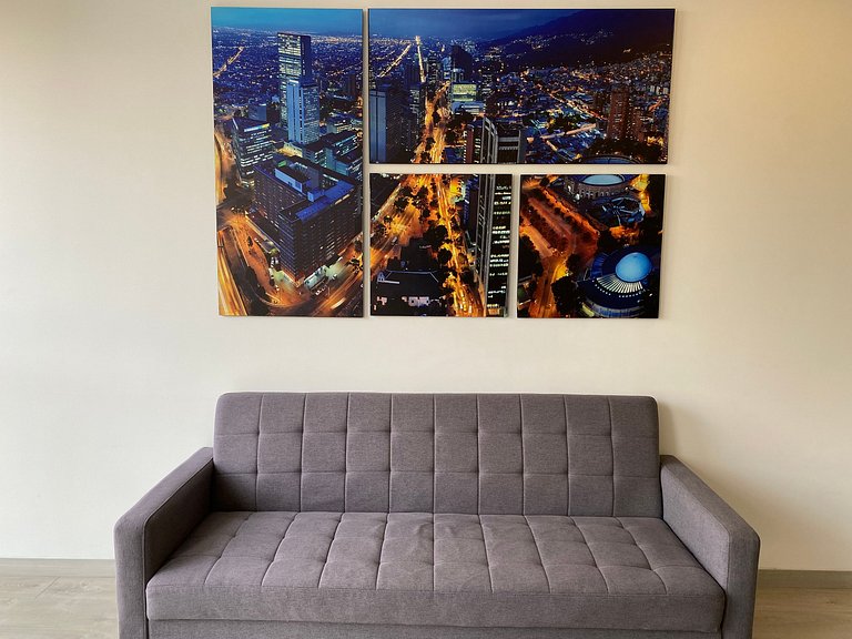 Apartment with prime location and mountain view