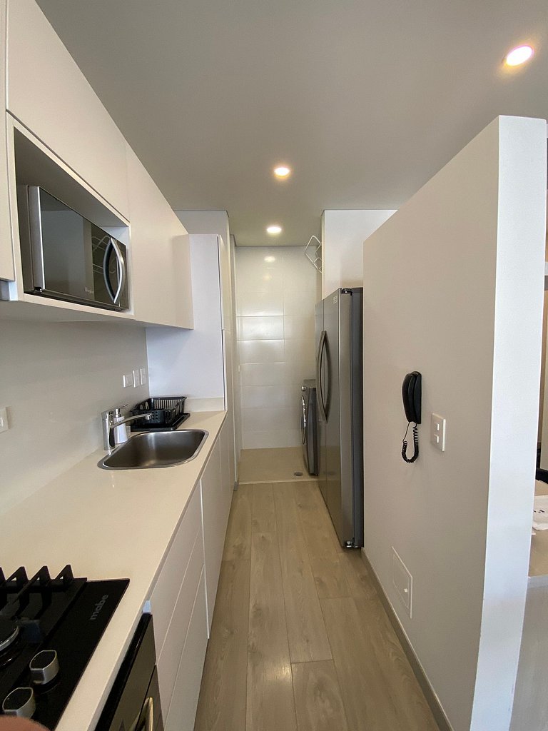 Apartment with prime location and mountain view