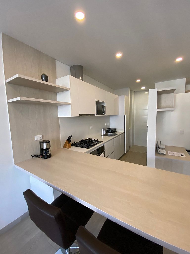 Apartment mit privilegierter Lage und Bergblick