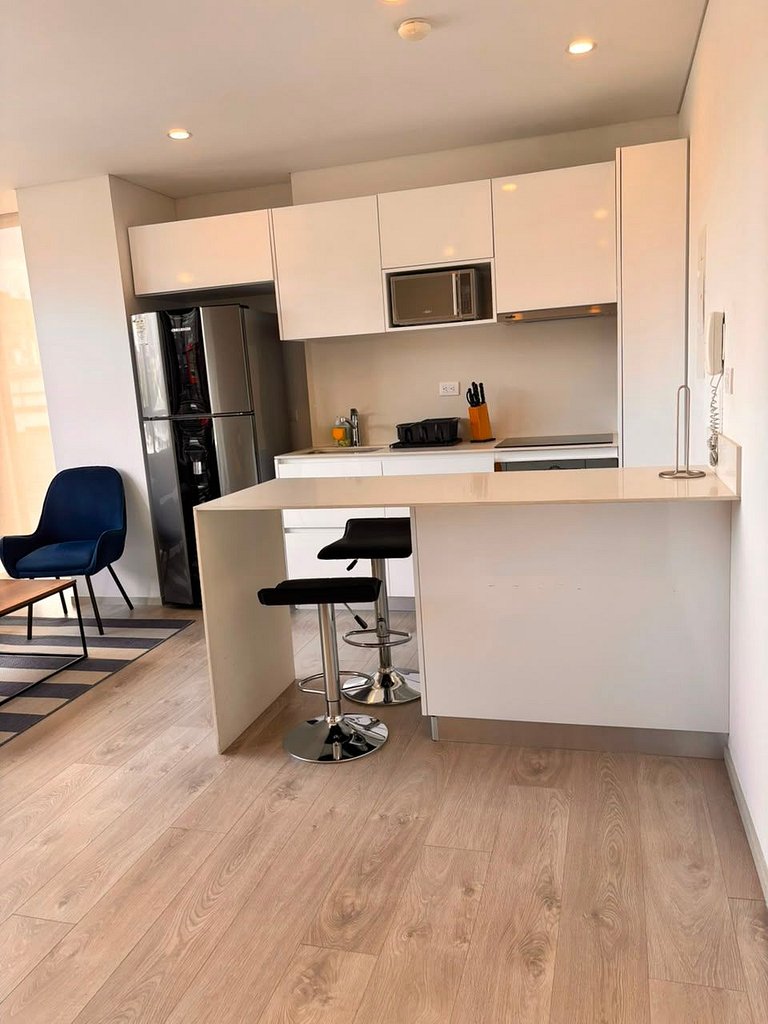 Espectacular y moderno apartamento cerca al Virrey